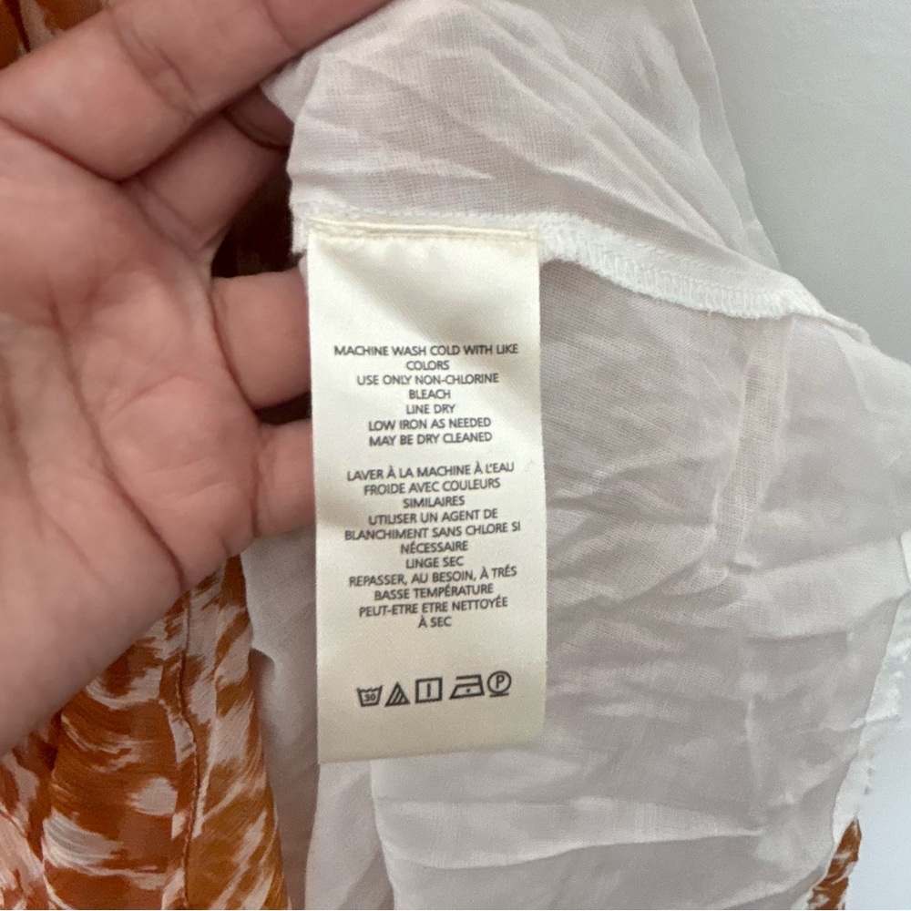 NWT Anthropologie The Odetta Ruffled VNeck Maxi Dress Boho Floral Long Sleeve XS - Picture 13 of 14